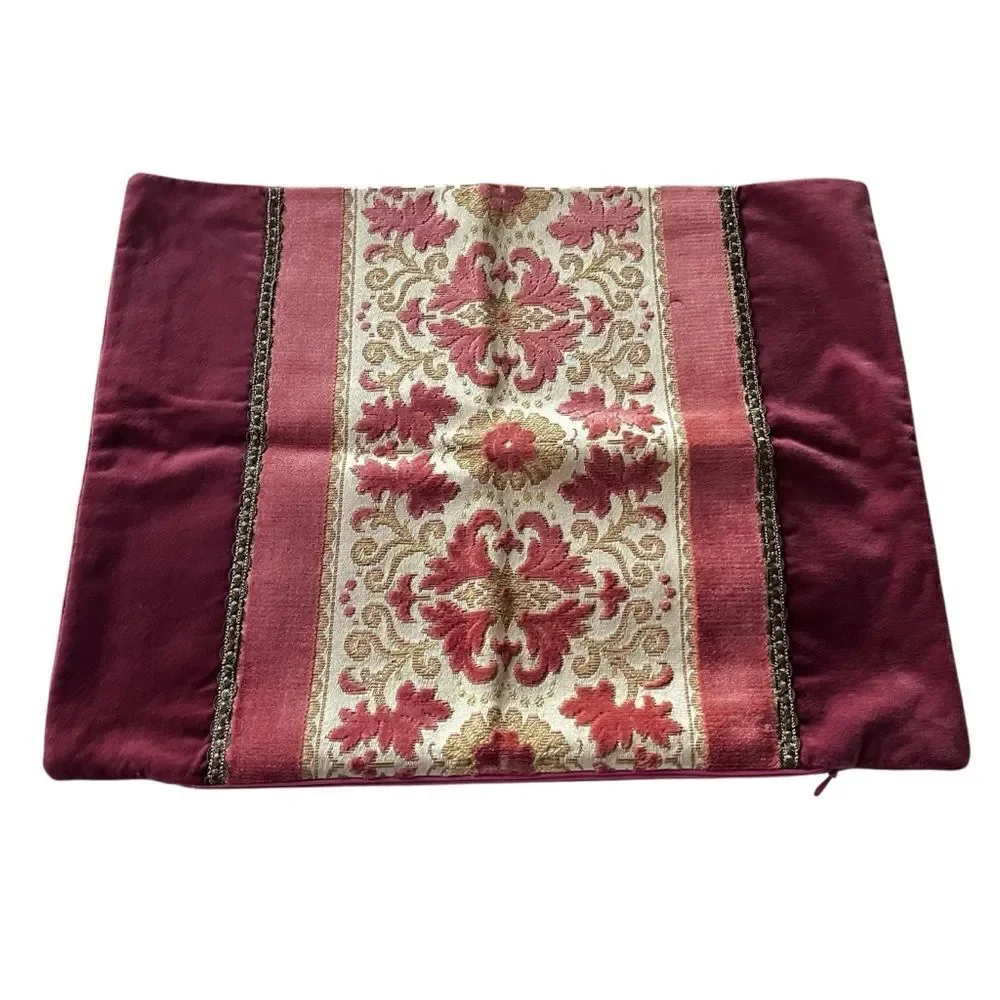 Vintage Velvet Tapestry Pillow Cover